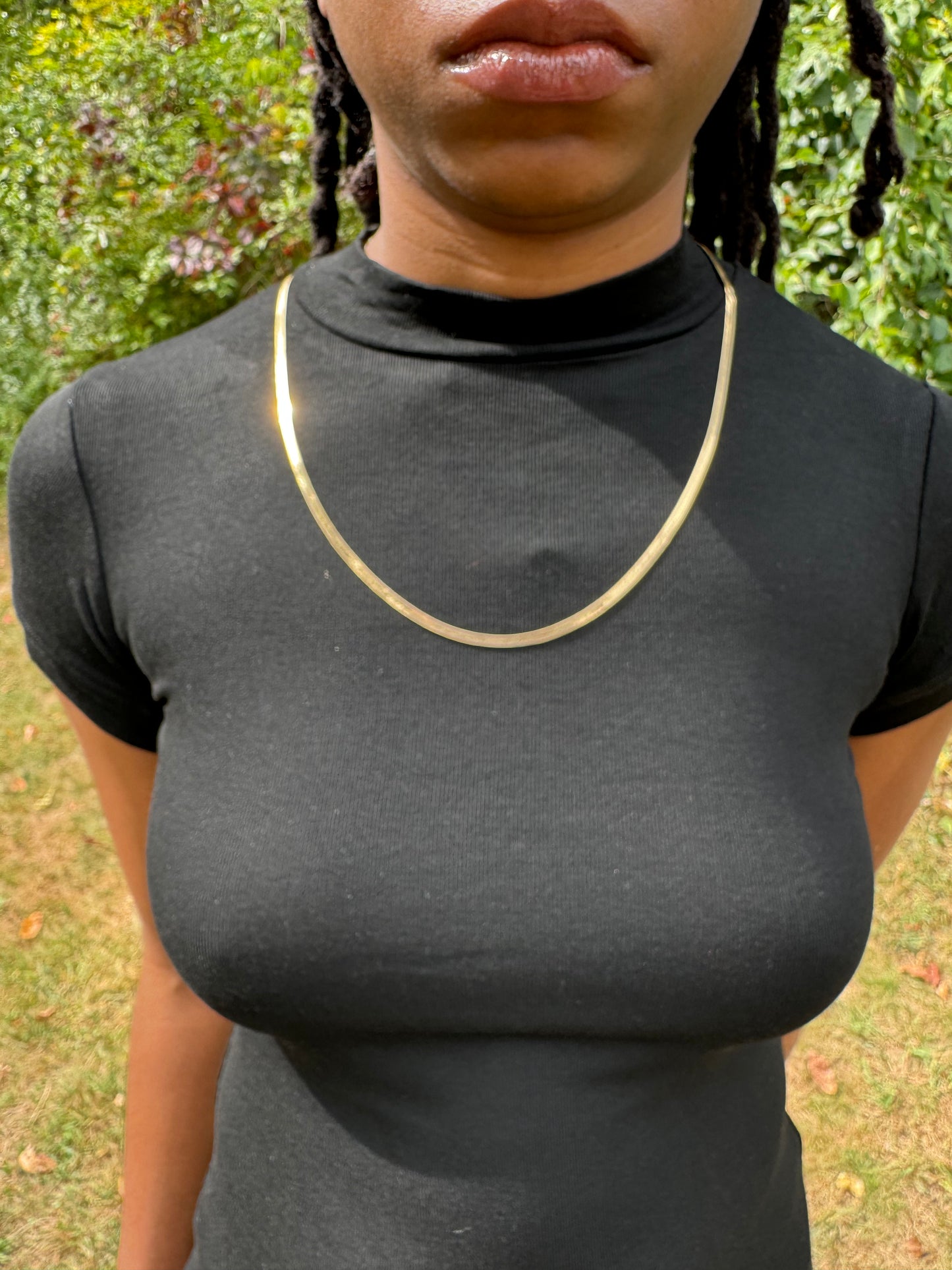 14K Herringbone chain